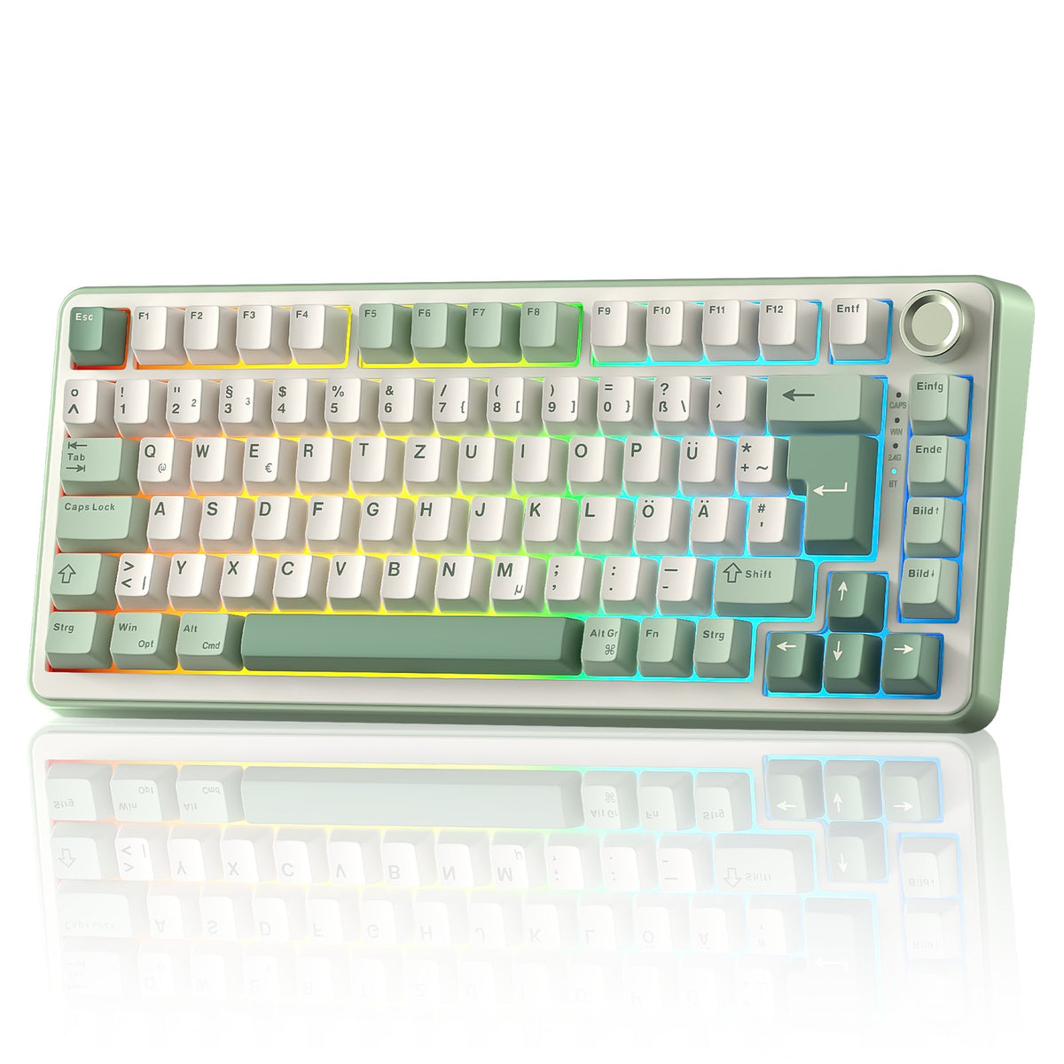 YUNZII B75 Pro DE&FR Wireless Mechanical Keyboard - ISO Layout
