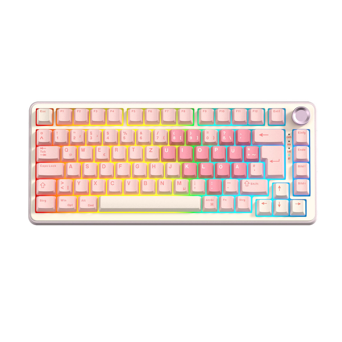 YUNZII B75 Pro DE&FR Wireless Mechanical Keyboard - ISO Layout