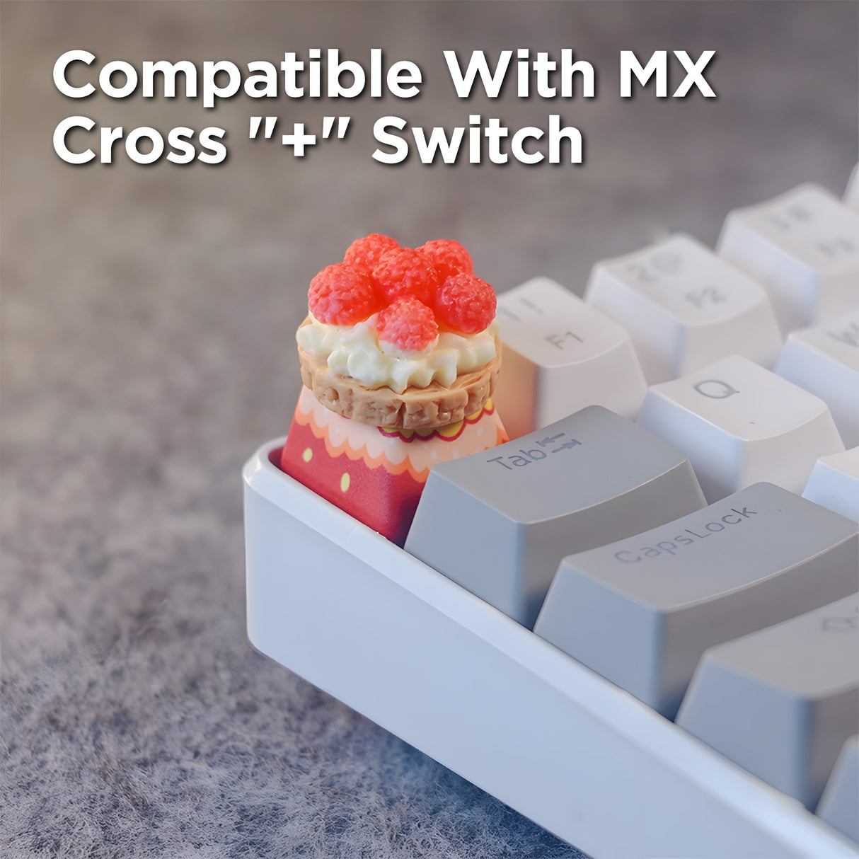 YUNZII Bayberry Cake Handmade Artisan Keycap