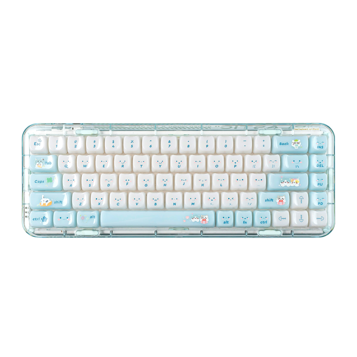 YUNZII Kitten Park MAO Profile Keycap Set