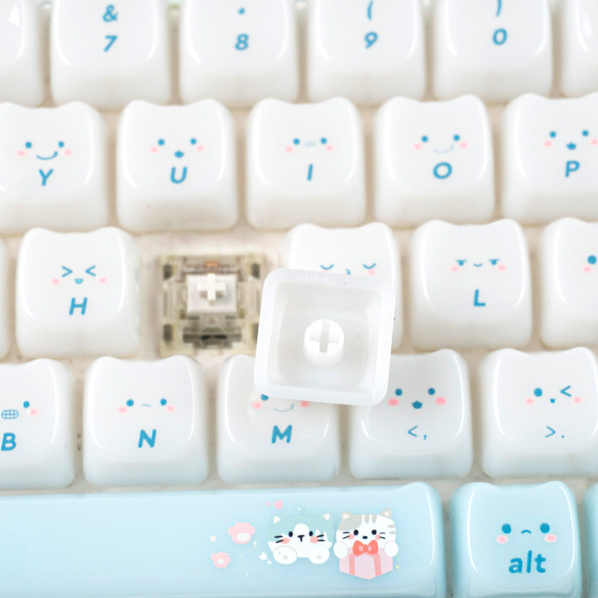 YUNZII Kitten Park MAO Profile Keycap Set