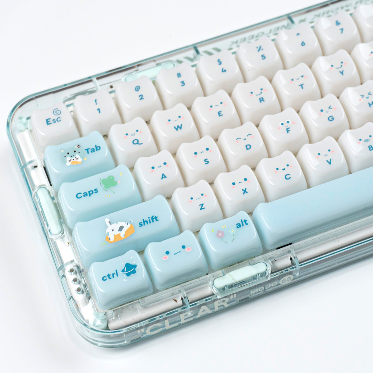 YUNZII Kitten Park MAO Profile Keycap Set