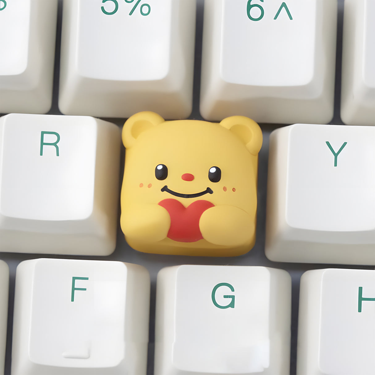 Butterbear Artisan Keycap