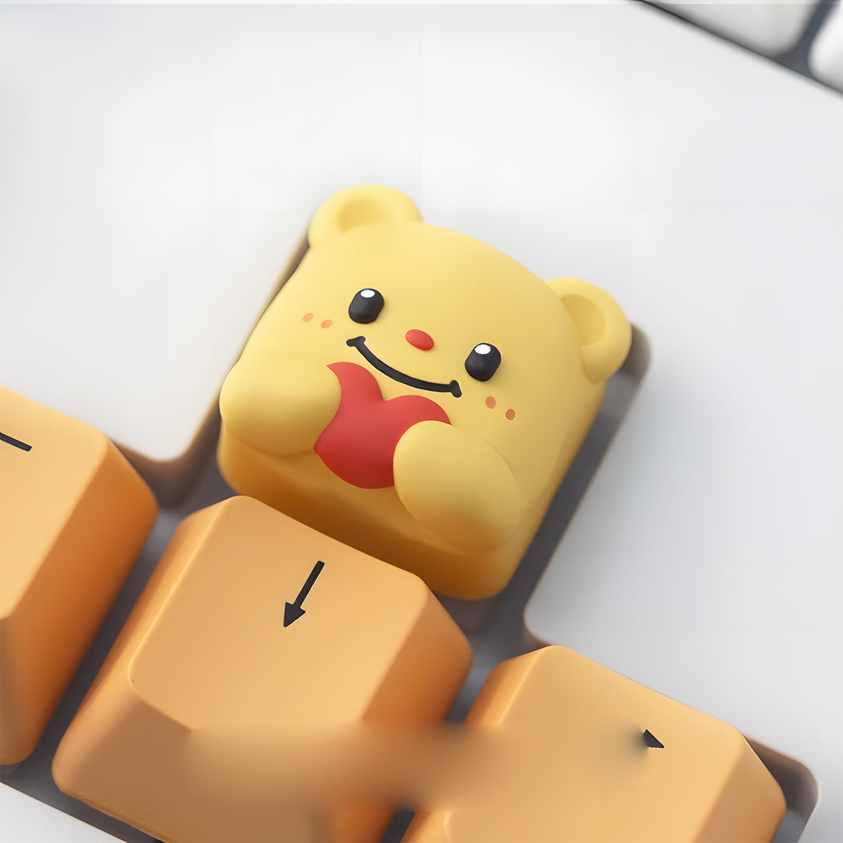 Butterbear Artisan Keycap