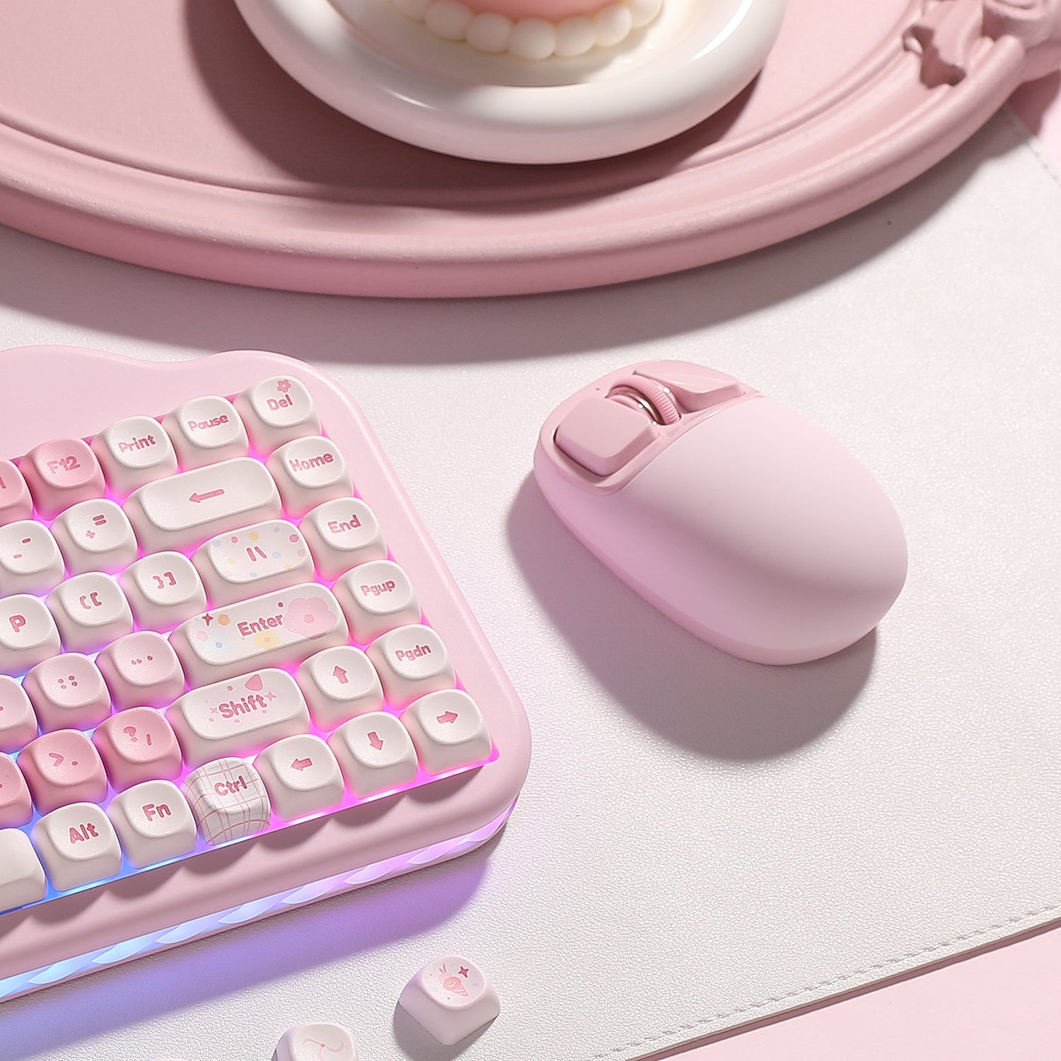 YUNZII C1 Silicone Tri-Mode Wireless Custom Mouse