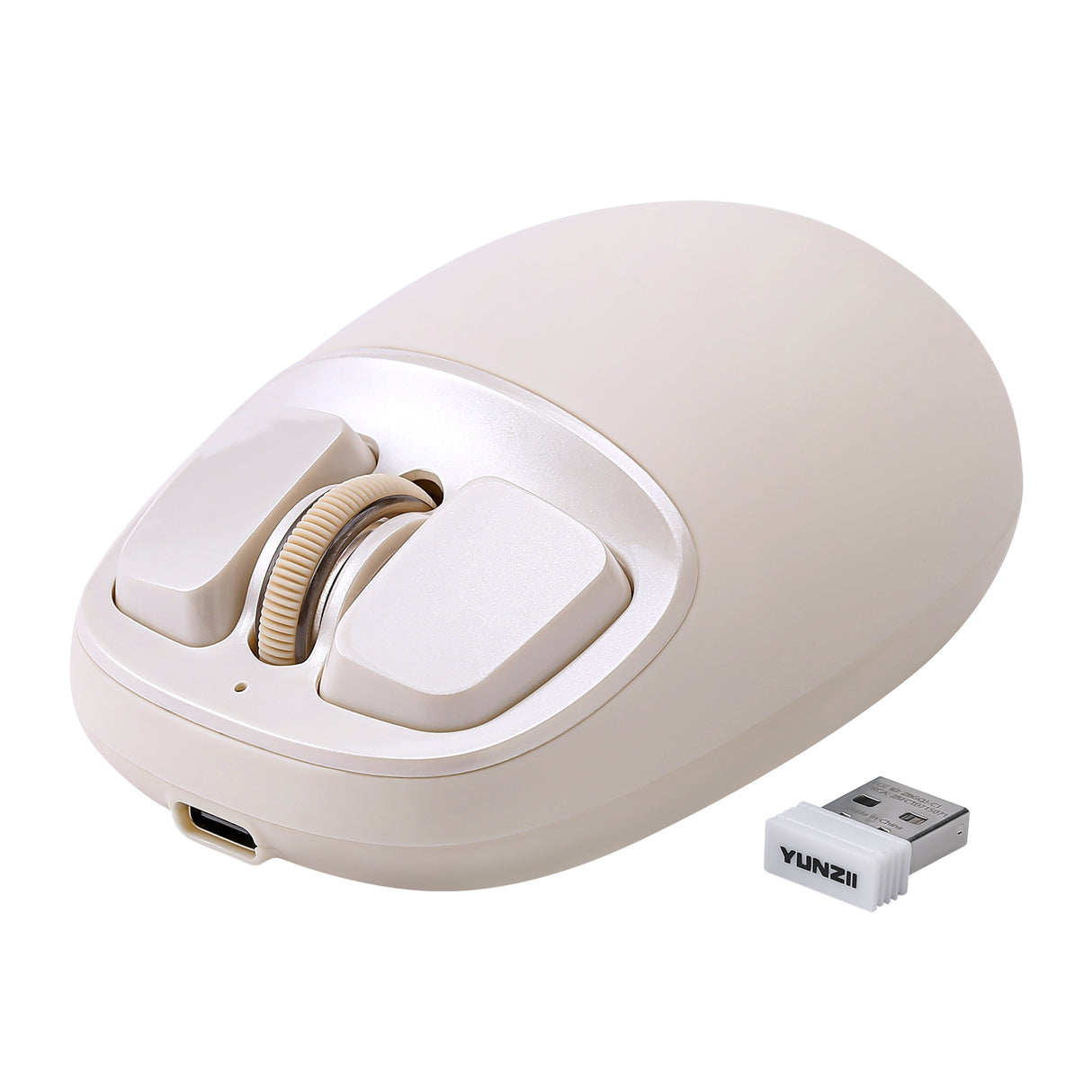 YUNZII C1 Silicone Tri-Mode Wireless Custom Mouse