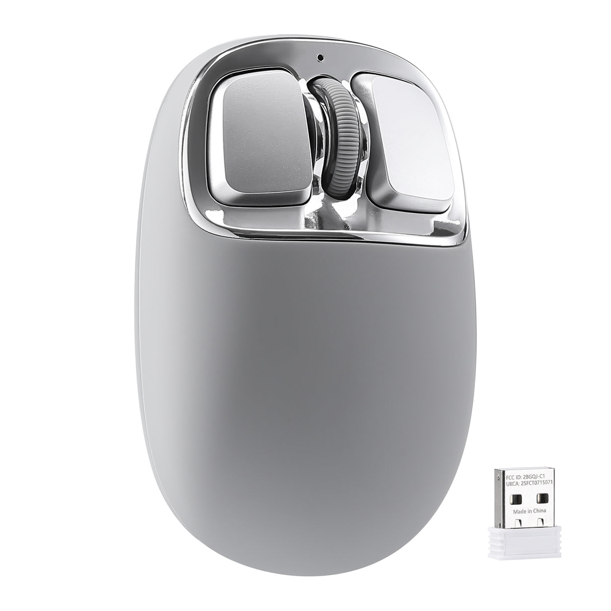 YUNZII C1 Silicone Tri-Mode Wireless Custom Mouse