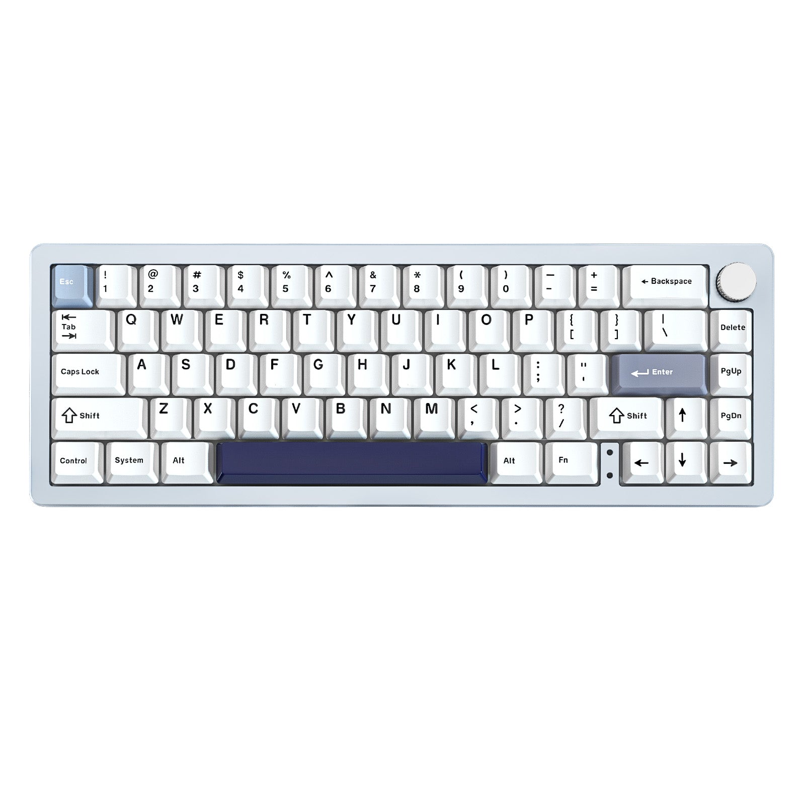 PRE-ORDER YUNZII AL66 Knob CNC Aluminum Wireless Mechanical Keyboard