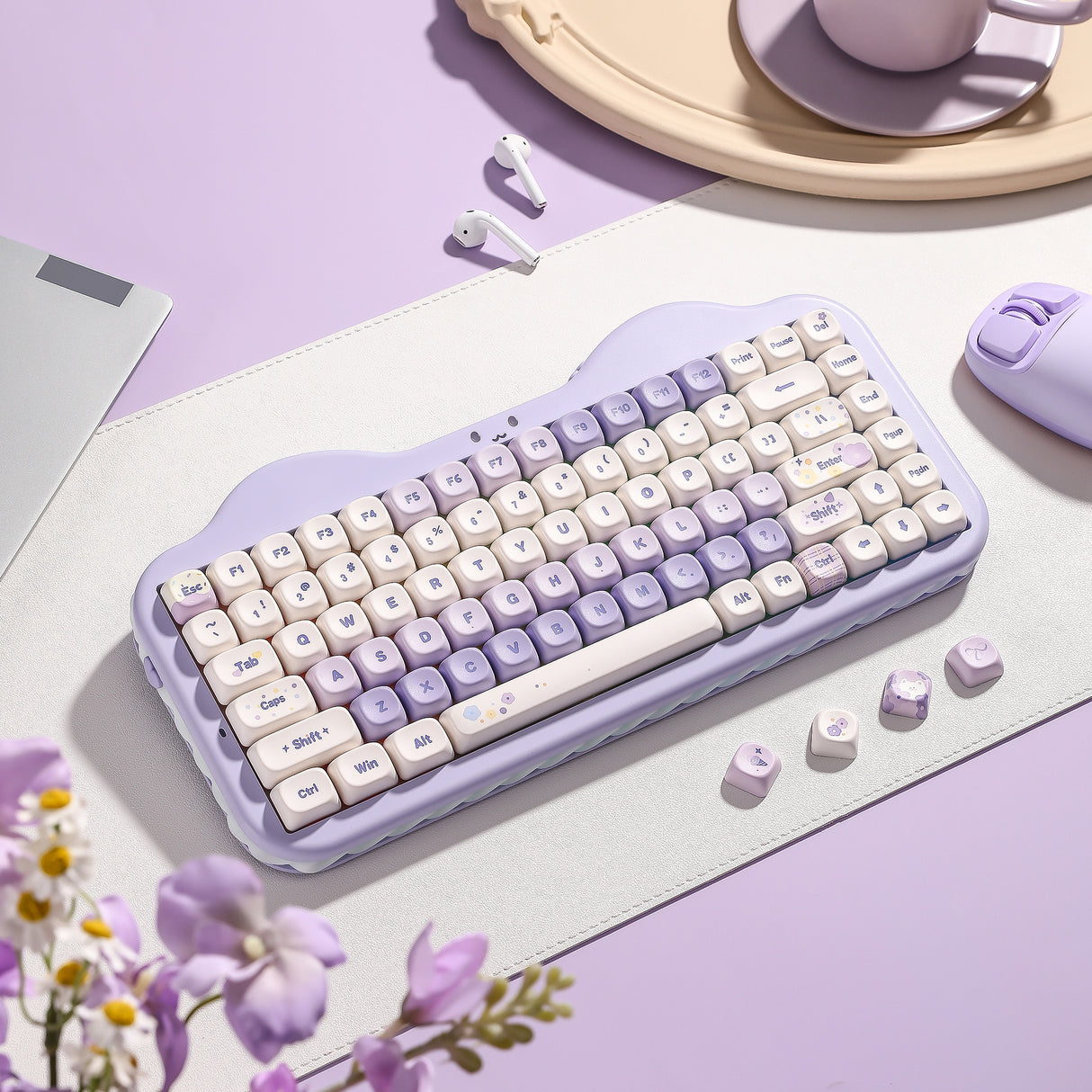 YUNZII C75 Cake Meow Wireless Mechanical Keyboard