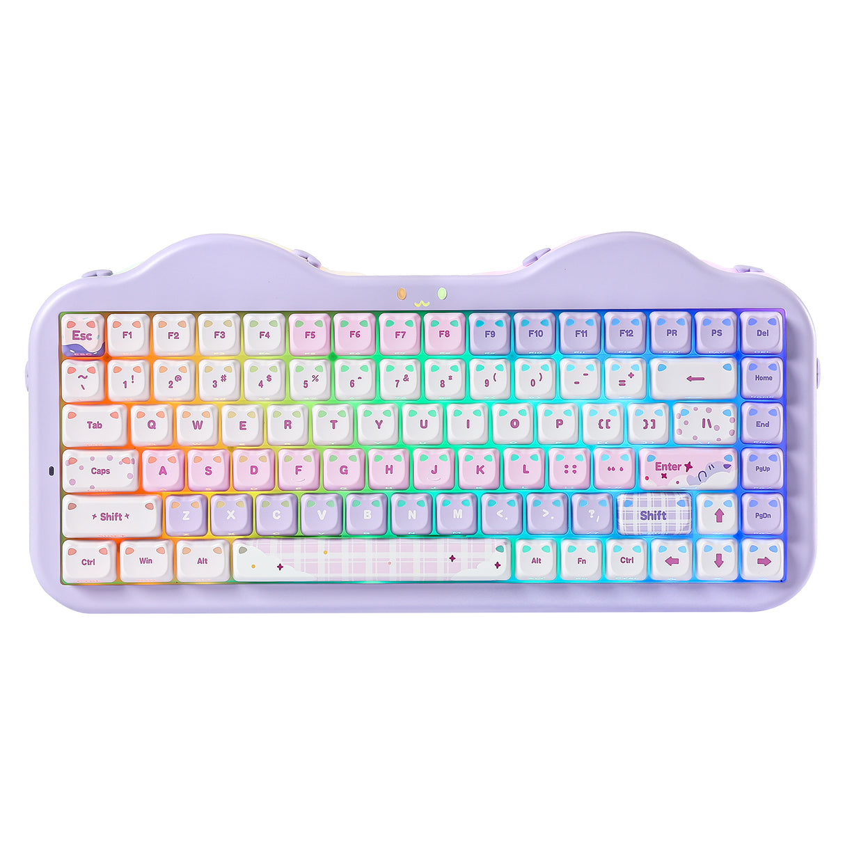 YUNZII C75 MAO Cake Kitten Wireless Mechanical Keyboard