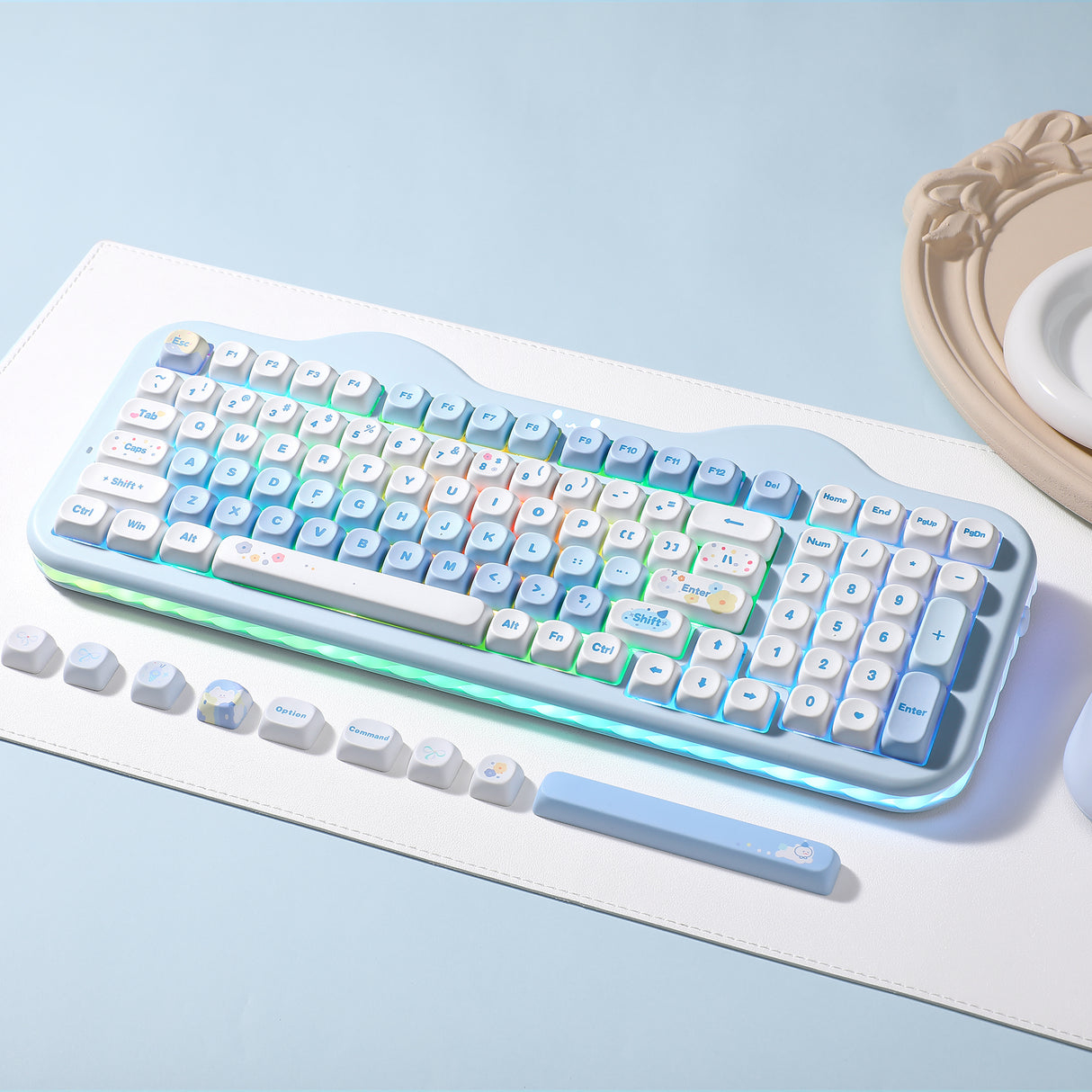 YUNZII C98 Cake Meow Wireless Mechanical Keyboard