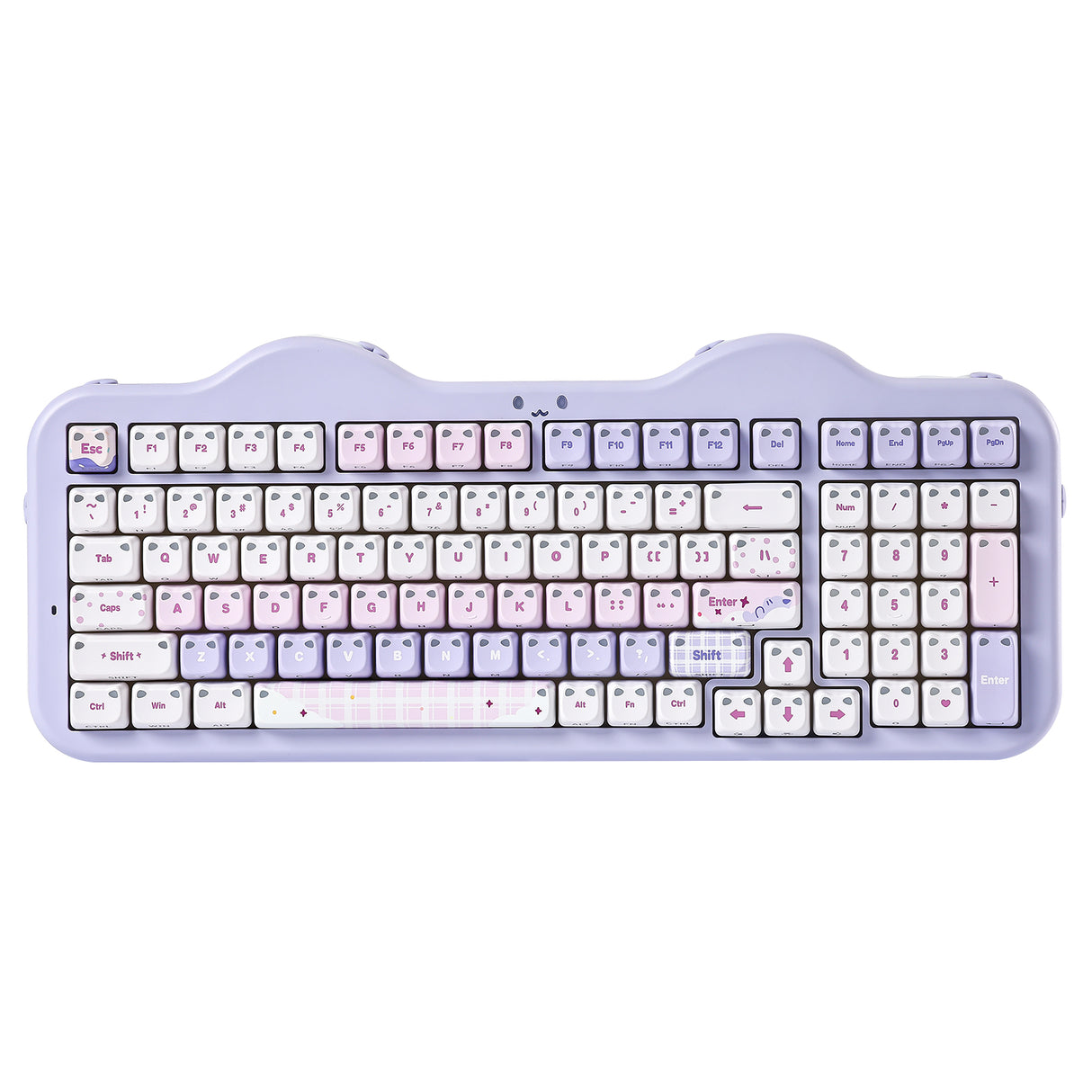YUNZII C98 MAO Cake Kitten Wireless Mechanical Keyboard