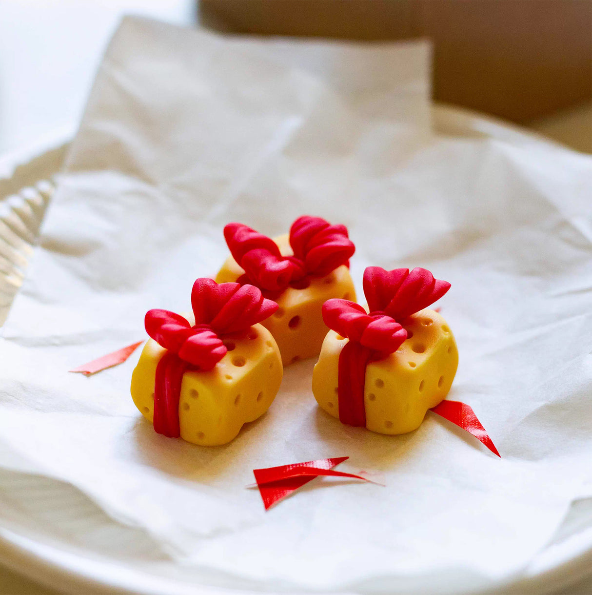 Cheese Yellow Artisan Keycap