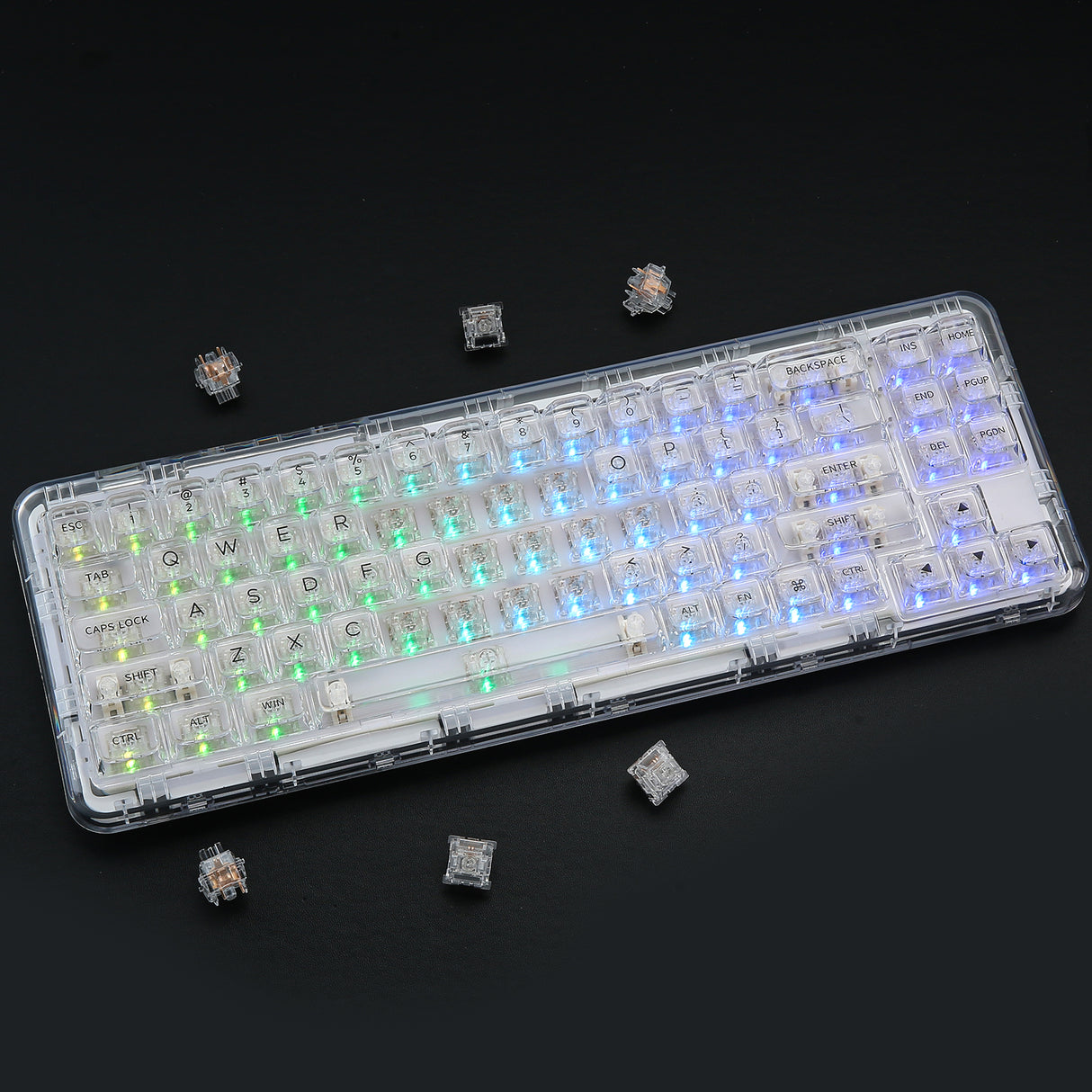 YUNZII Crystal Linear Mechanical Switch