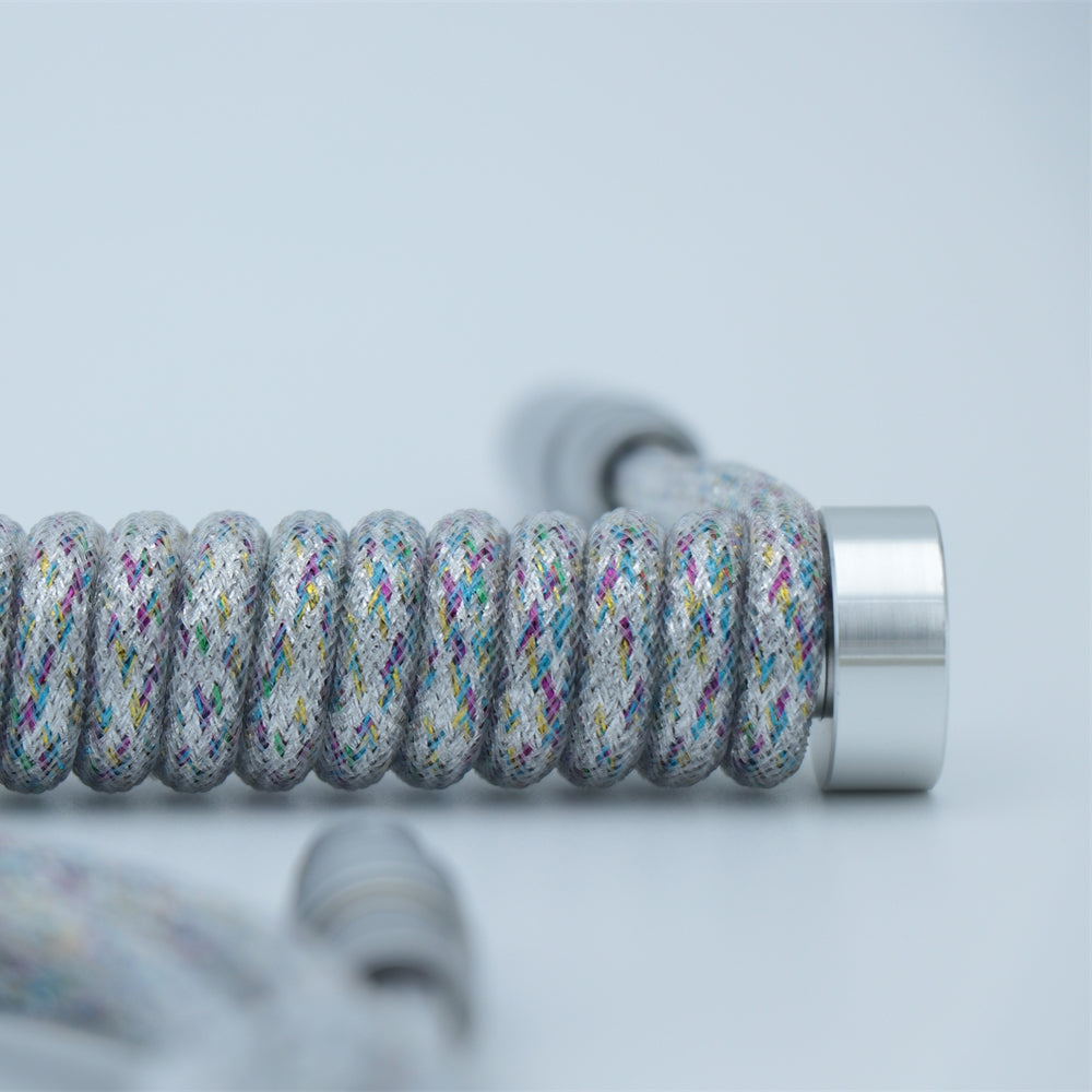 YUNZII Custom Coiled Aviator USB Cable Cord - Blinking