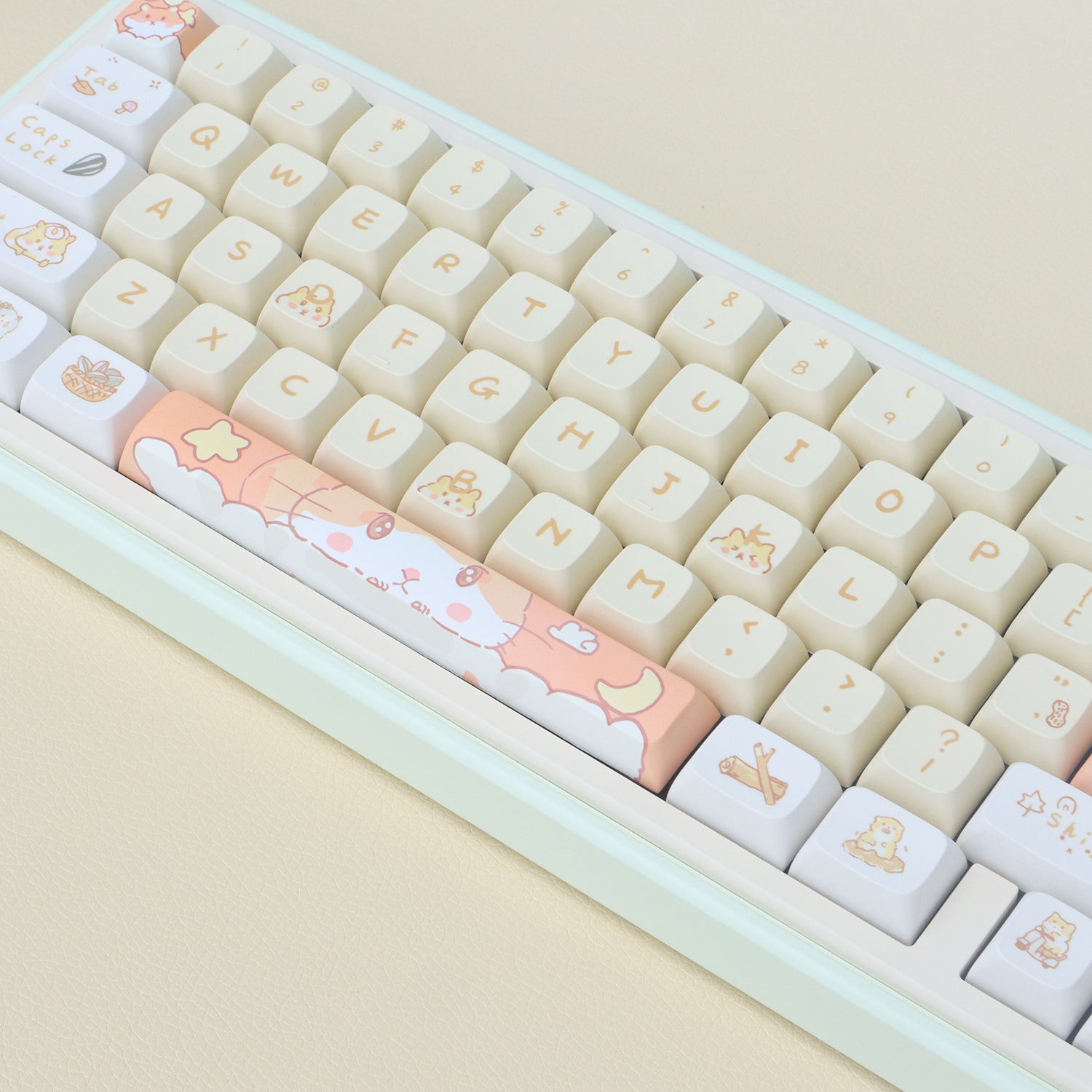 YUNZII Hamster Keycap Set