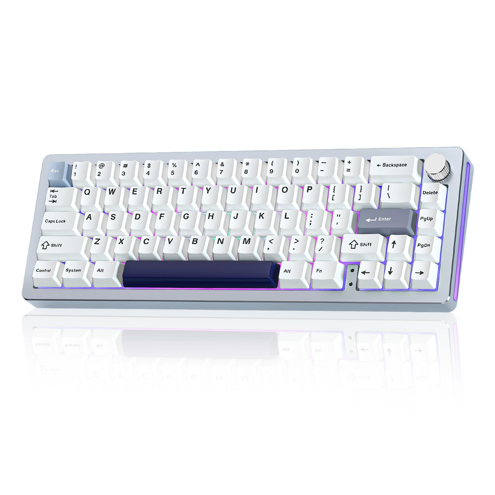 PRE-ORDER YUNZII AL66 Knob CNC Aluminum Wireless Mechanical Keyboard