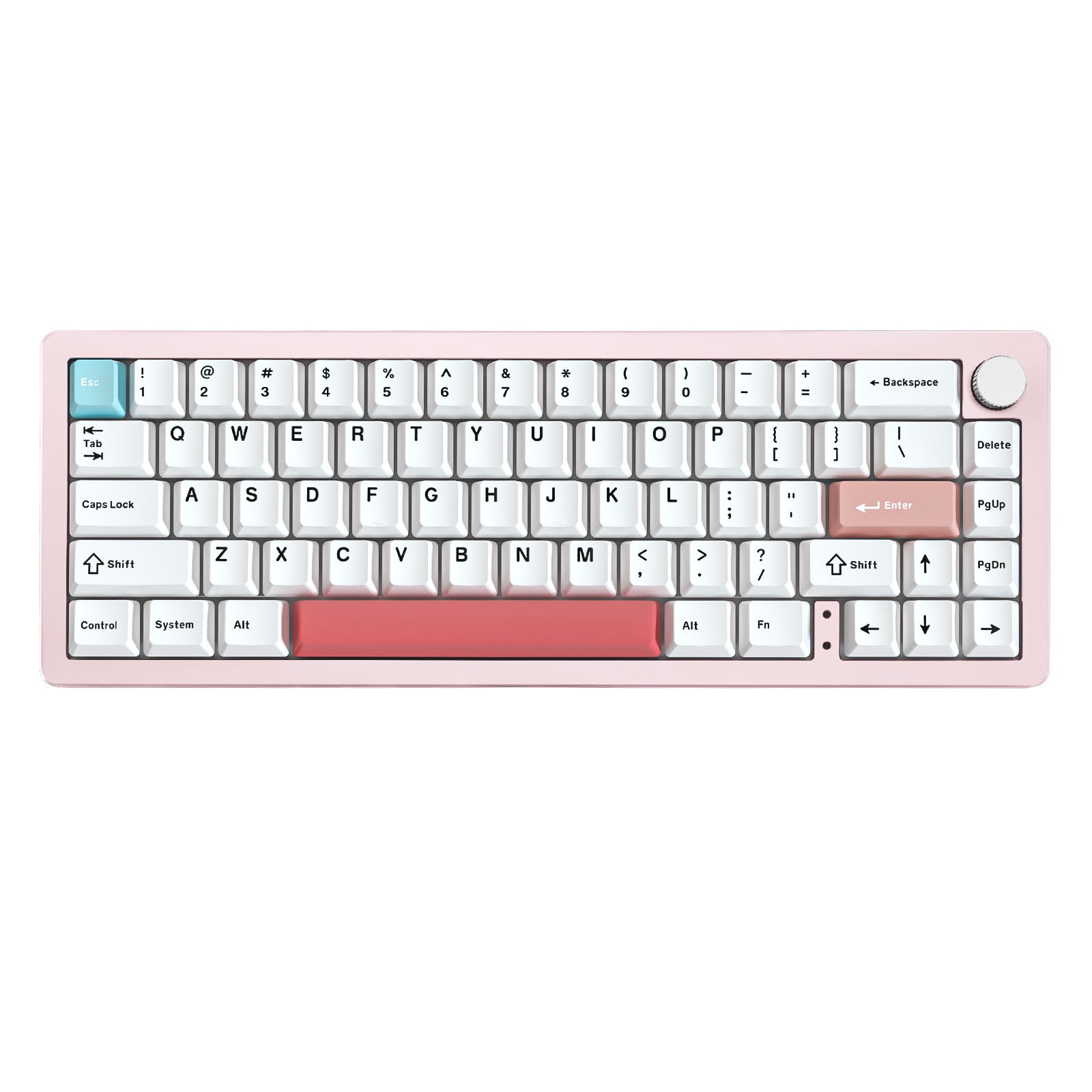 PRE-ORDER YUNZII AL66 Knob CNC Aluminum Wireless Mechanical Keyboard