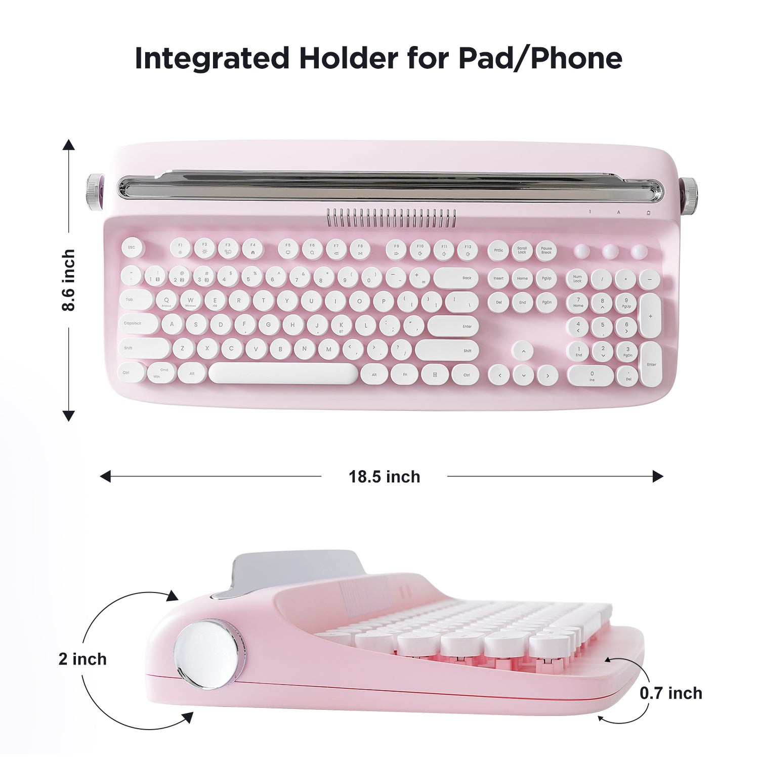 YUNZII ACTTO B503 Wireless Keyboard