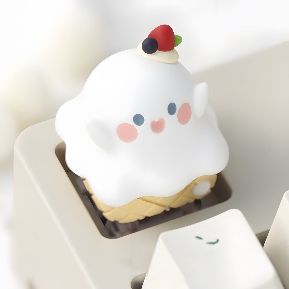 YUNZII Ghost Ice Cream Handmade Artisan Keycap