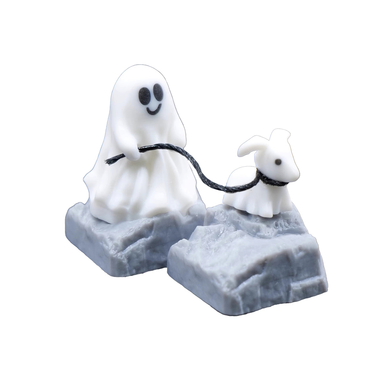 Ghost Puppy Artisan Keycap - 2PCS/SET
