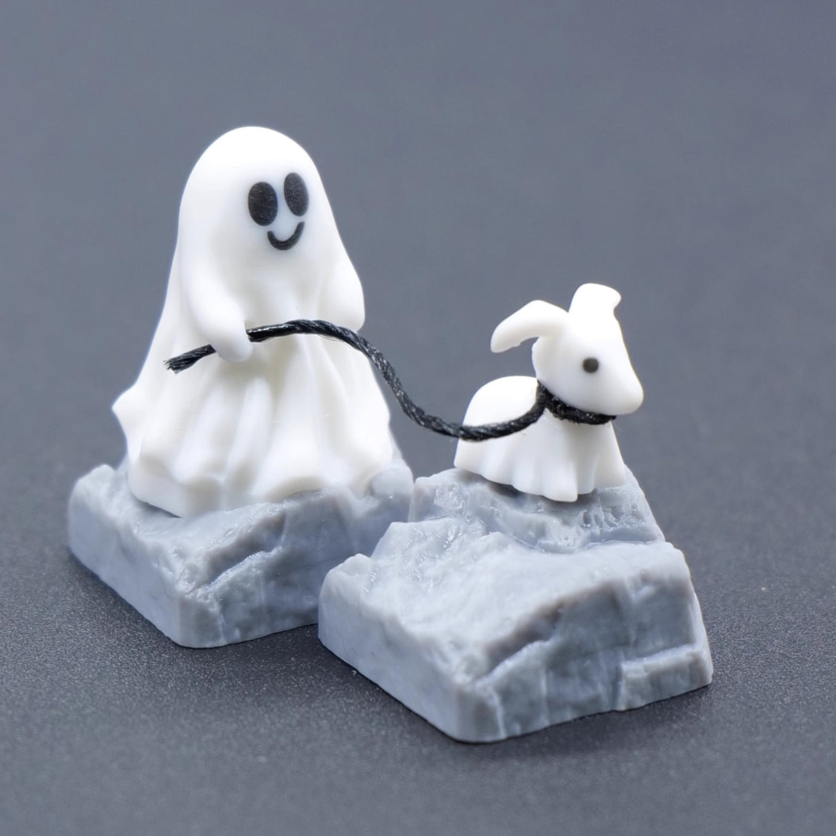 Ghost Puppy Artisan Keycap - 2PCS/SET