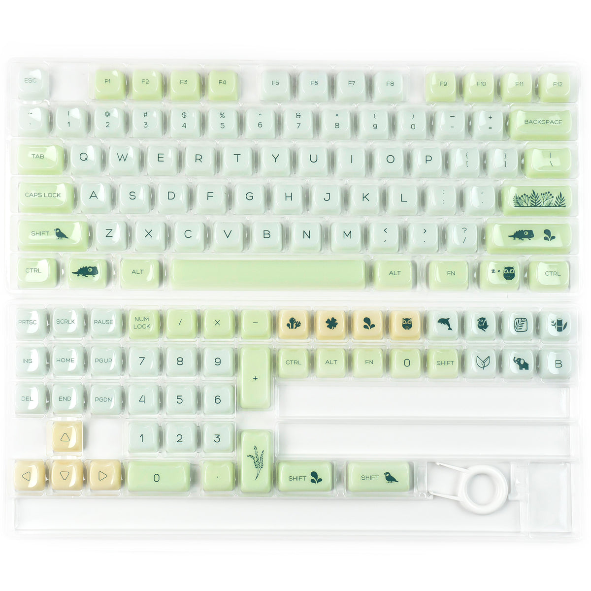 YUNZII Plant MAO Profile Keycap Set