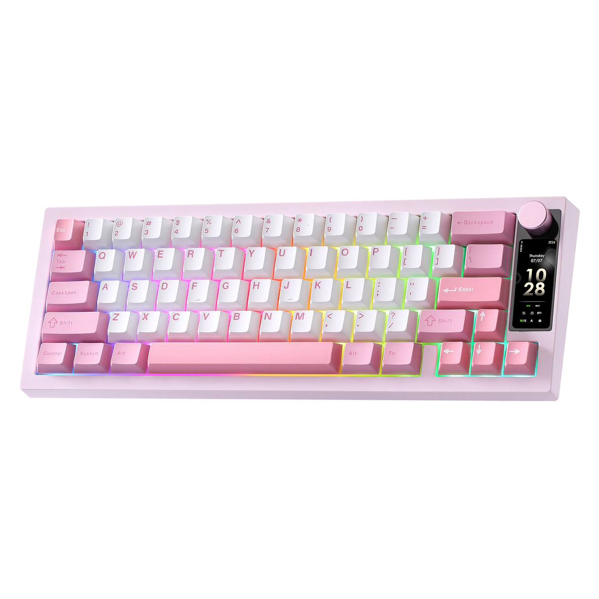 YUNZII IF68 QMK/VIA Wireless Mechanical Keyboard