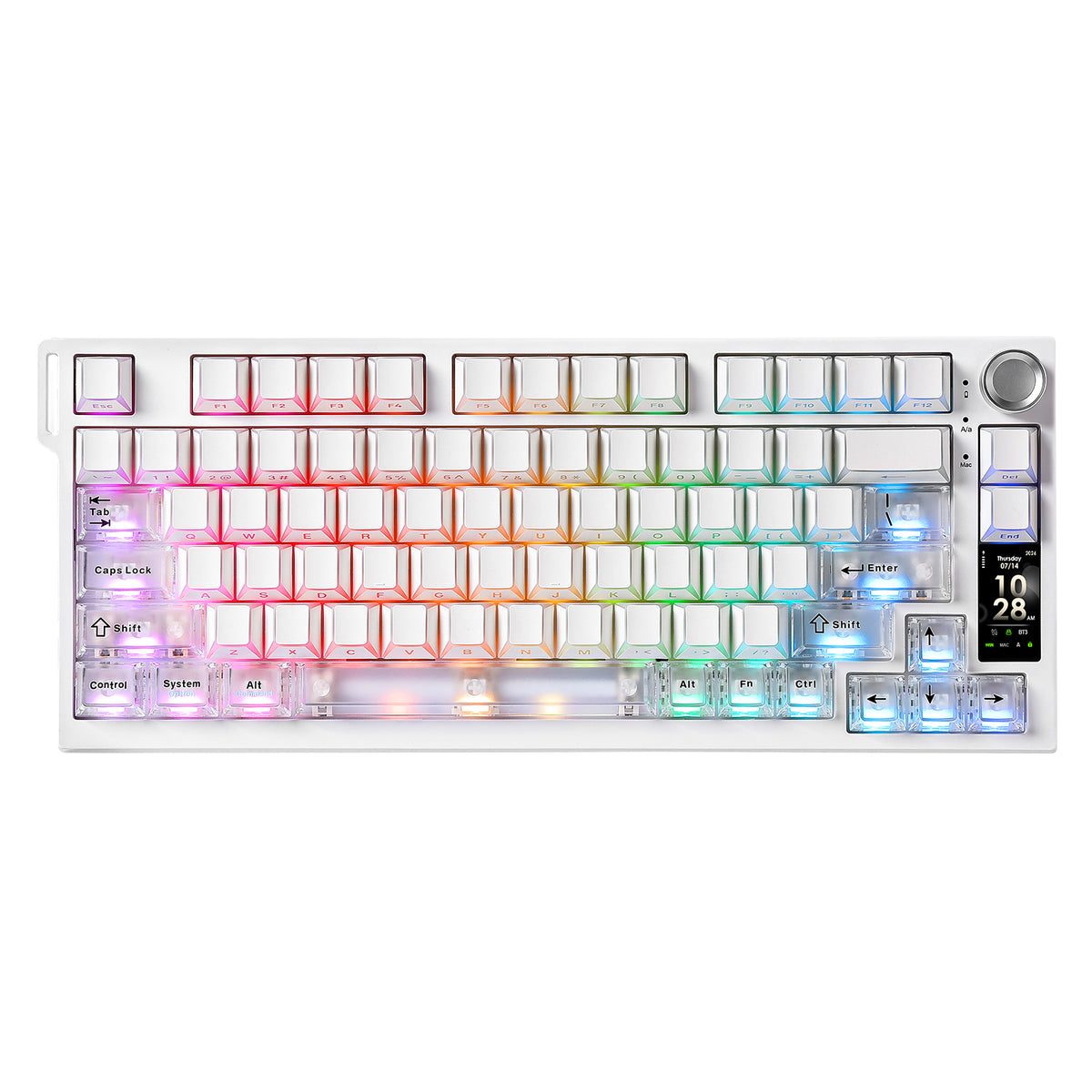 YUNZII IF75 QMK/VIA Wireless Mechanical Gaming Keyboard