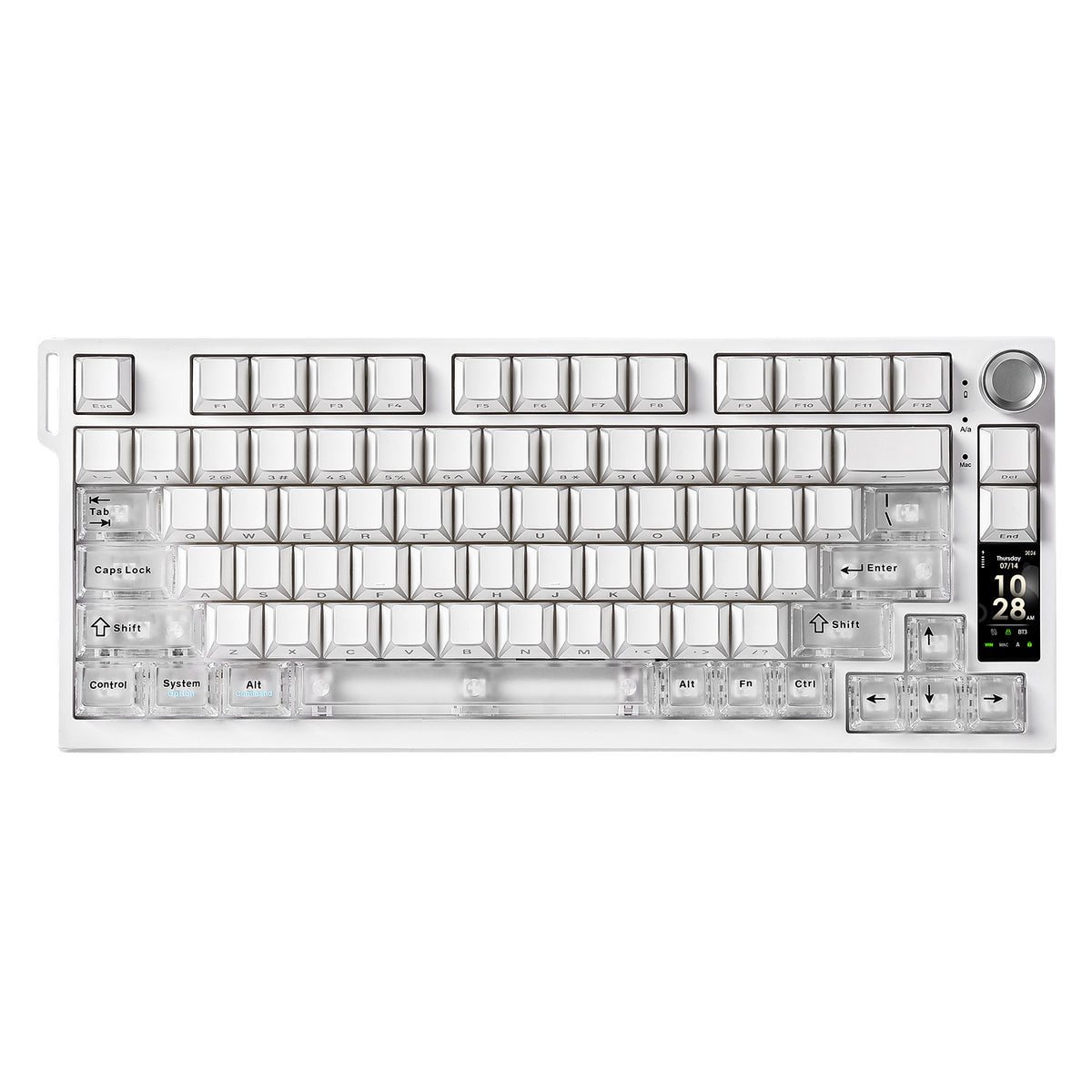 YUNZII IF75 QMK/VIA Wireless Mechanical Gaming Keyboard