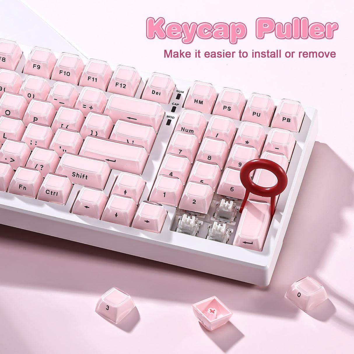 YUNZII Jelly OEM Profile Keycap Set