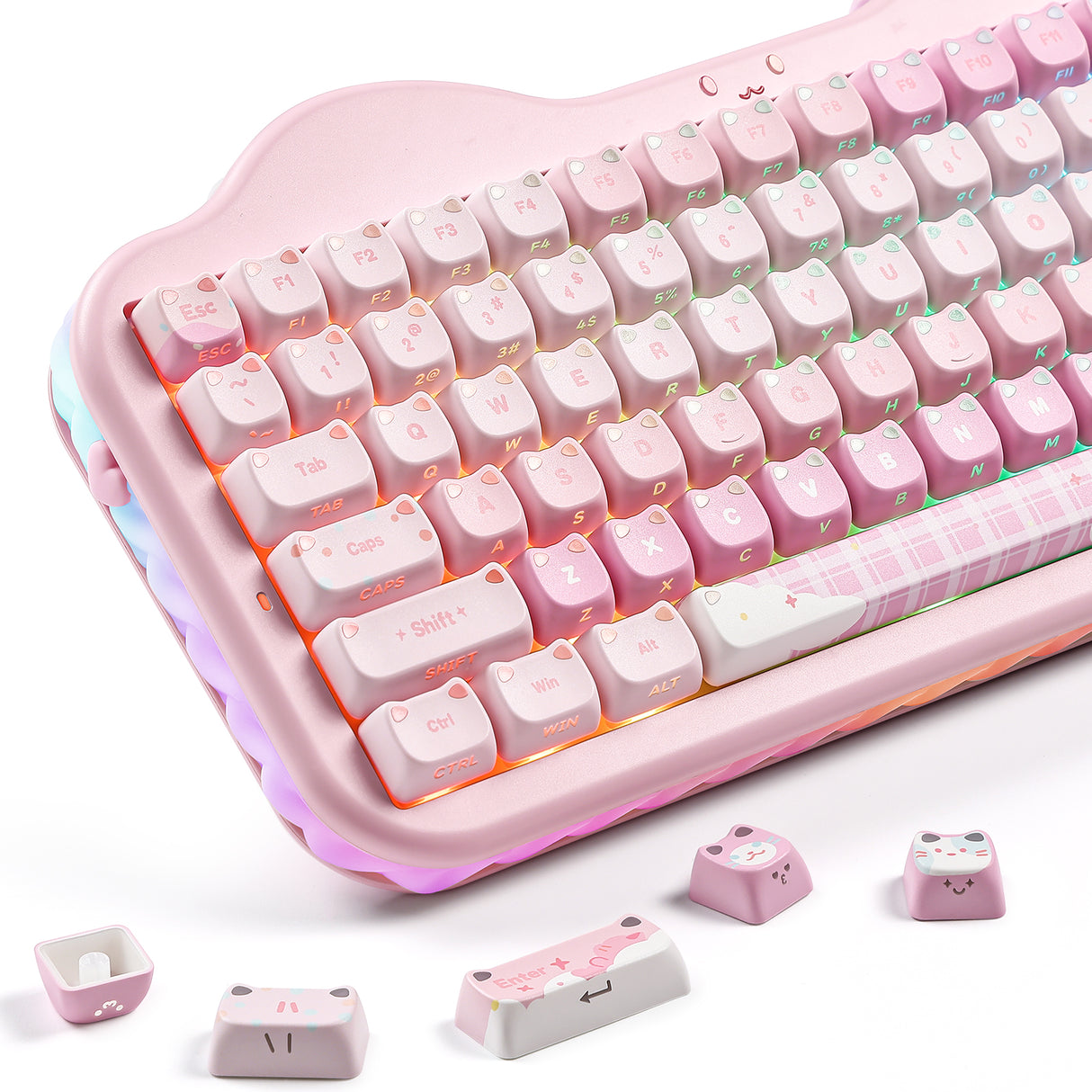 YUNZII Cat MAO Profile Keycap Set