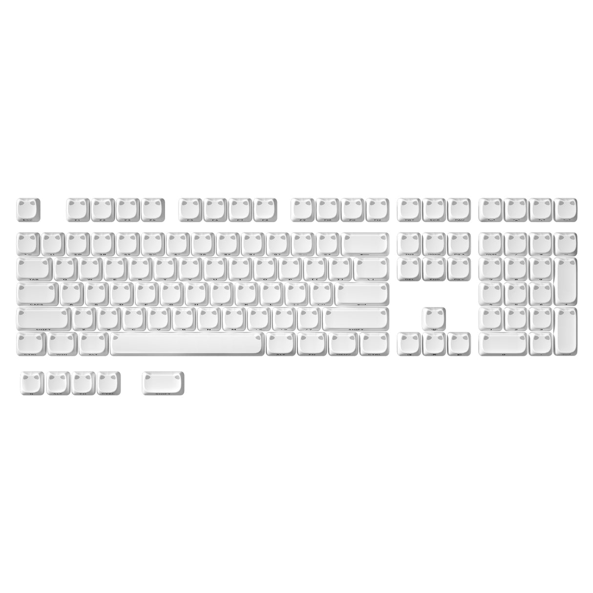 YUNZII Cat MAO Profile Keycap Set