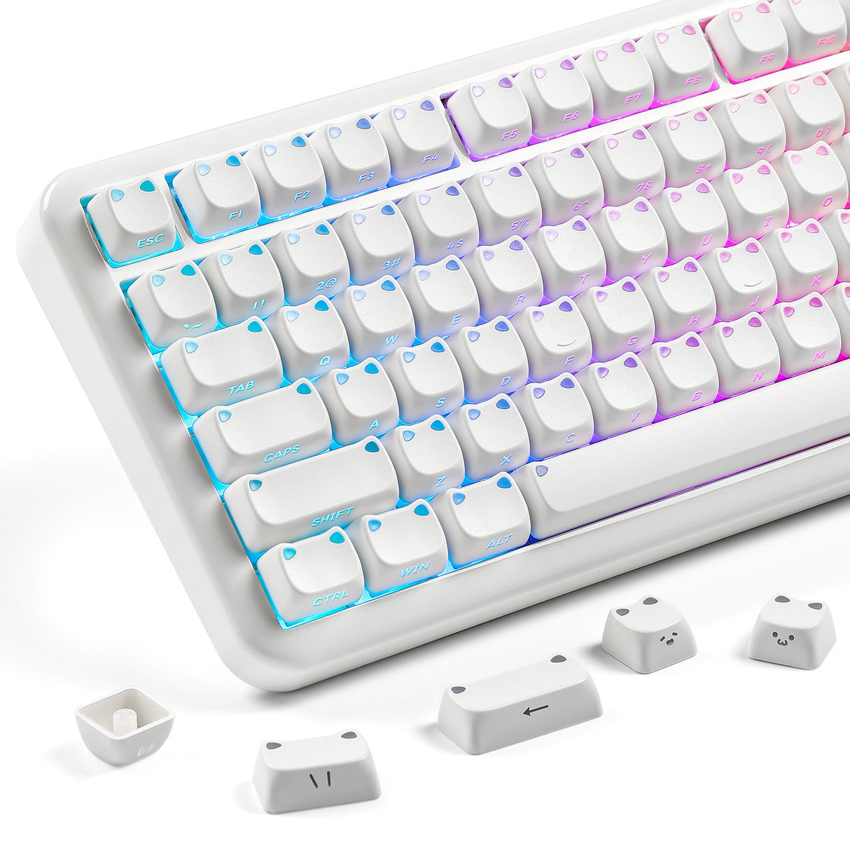 YUNZII Cat MAO Profile Keycap Set