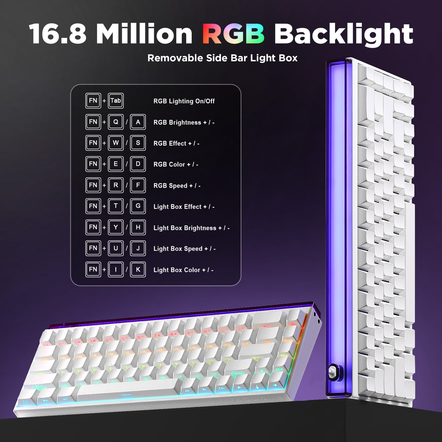 YUNZII x MADLIONS NANO68 Rapid Trigger Wired 8K Magnetic Gaming Keyboard