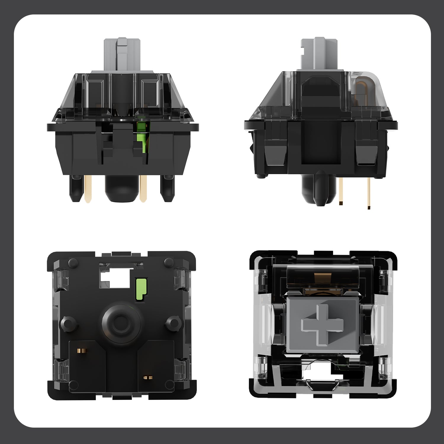 YUNZII Onyx Tactile Clicky Mechanical Switch