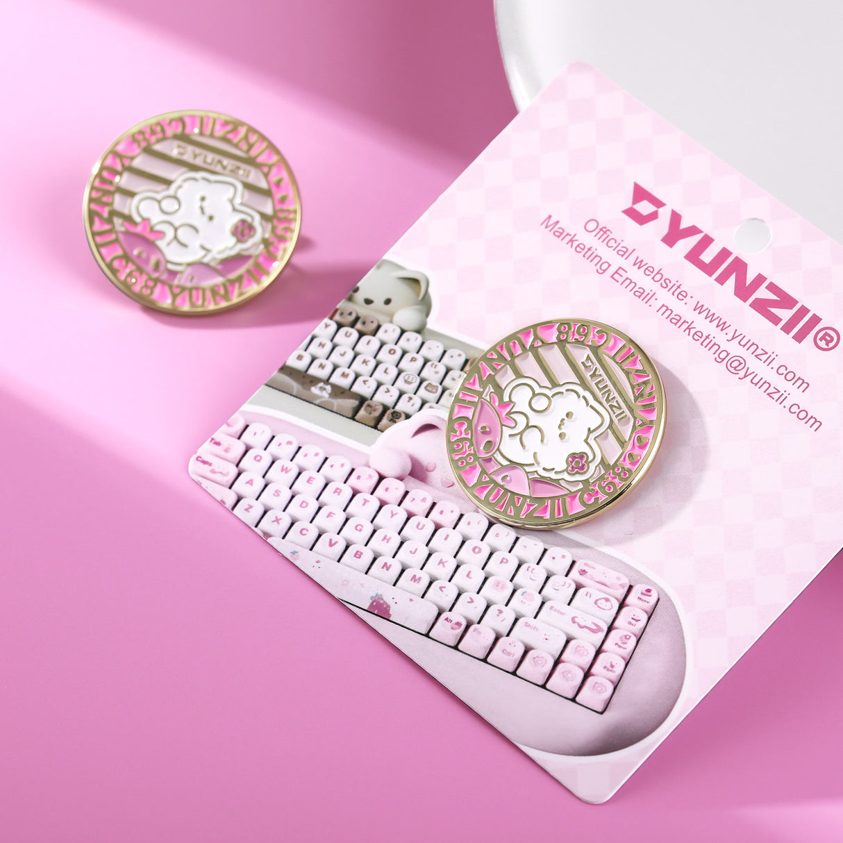 YUNZII Creative Metal Pin