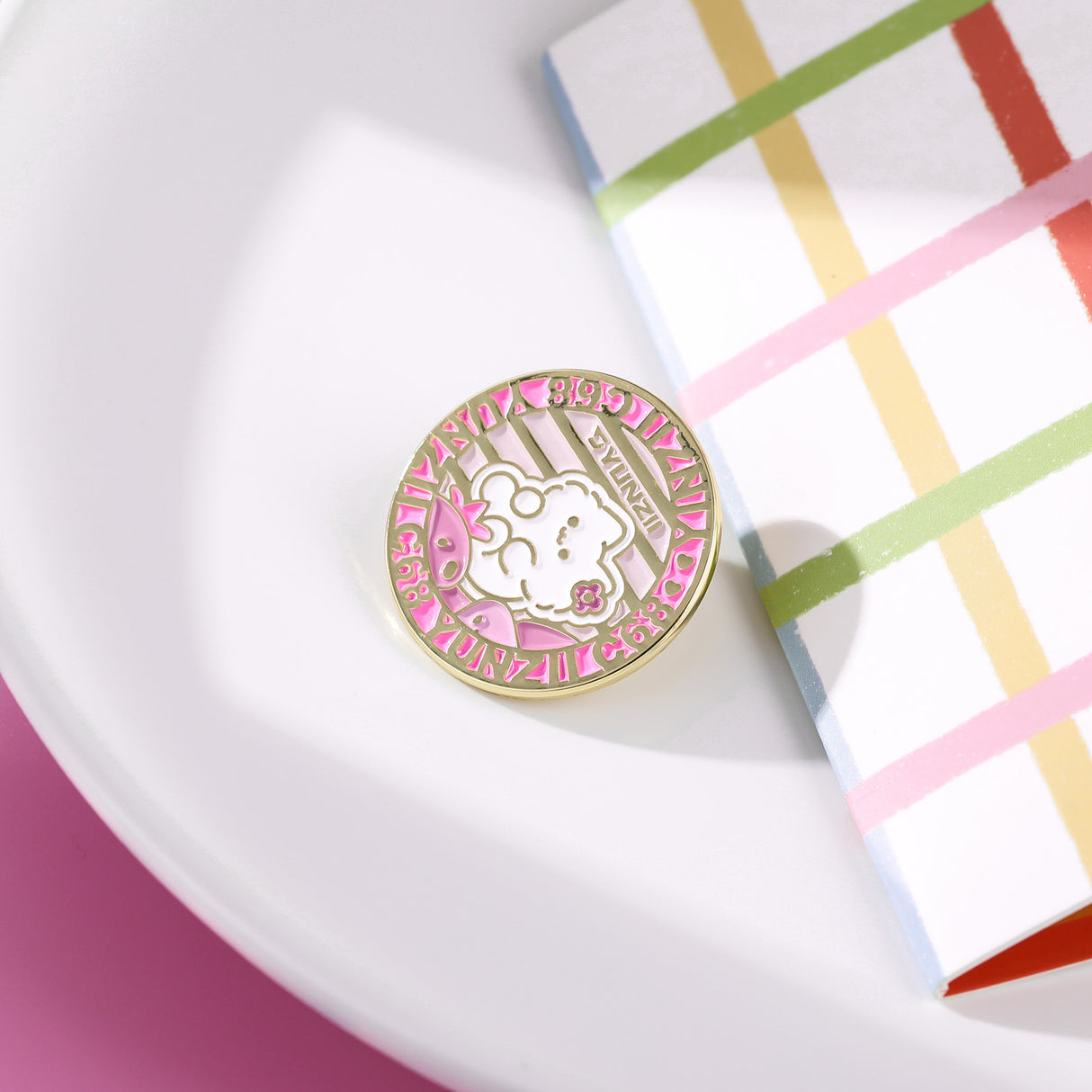 YUNZII Creative Metal Pin