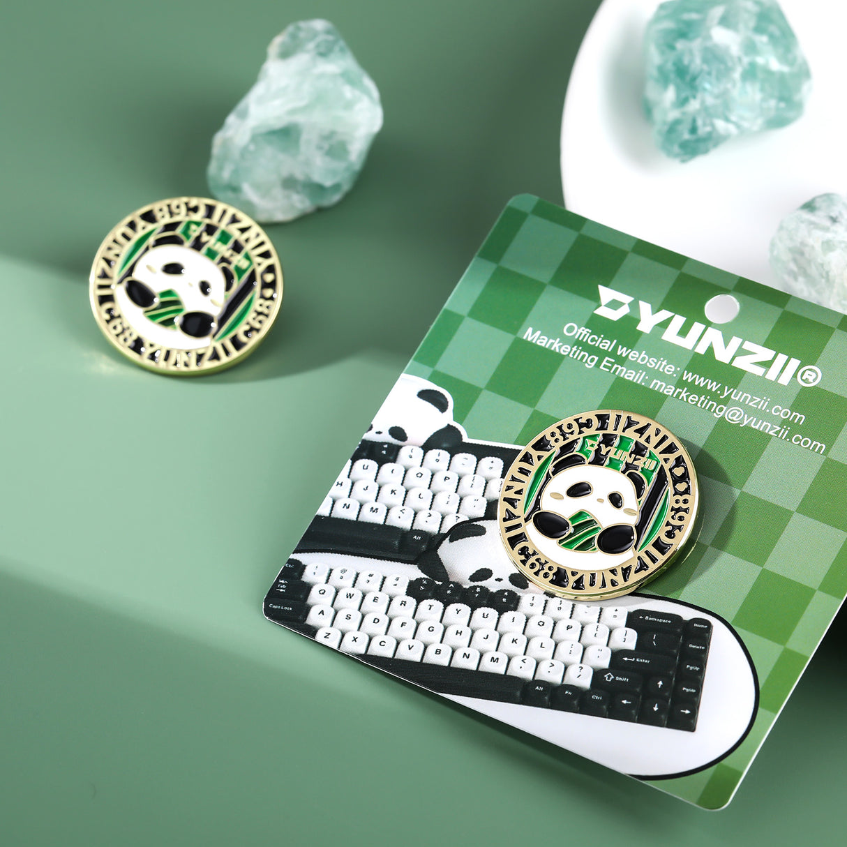 YUNZII Creative Metal Pin