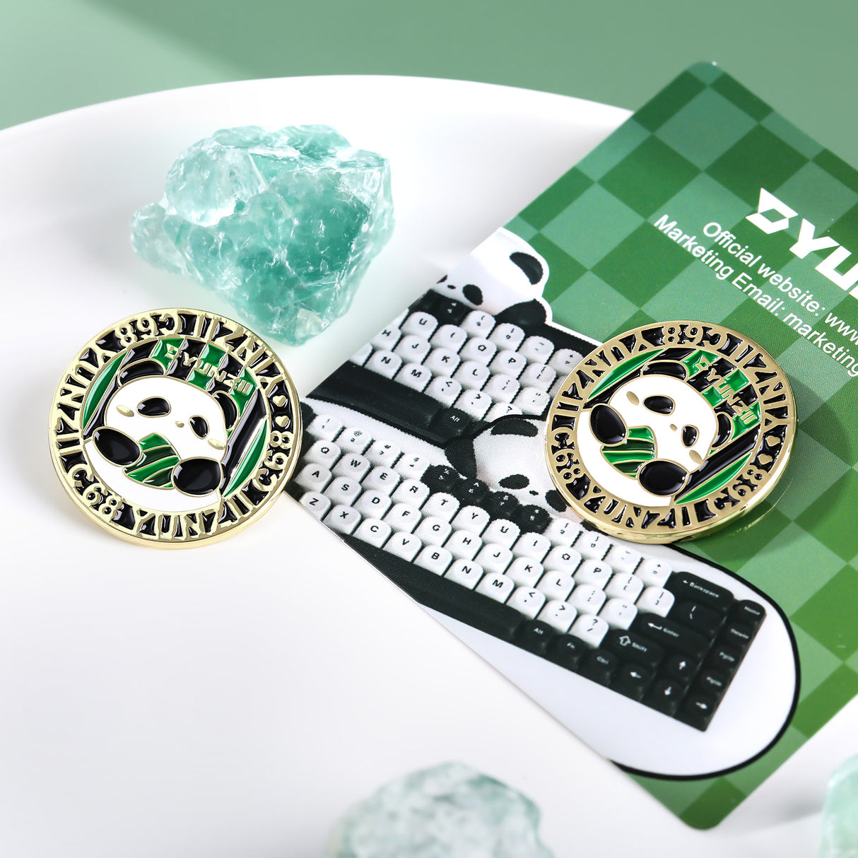 YUNZII Creative Metal Pin
