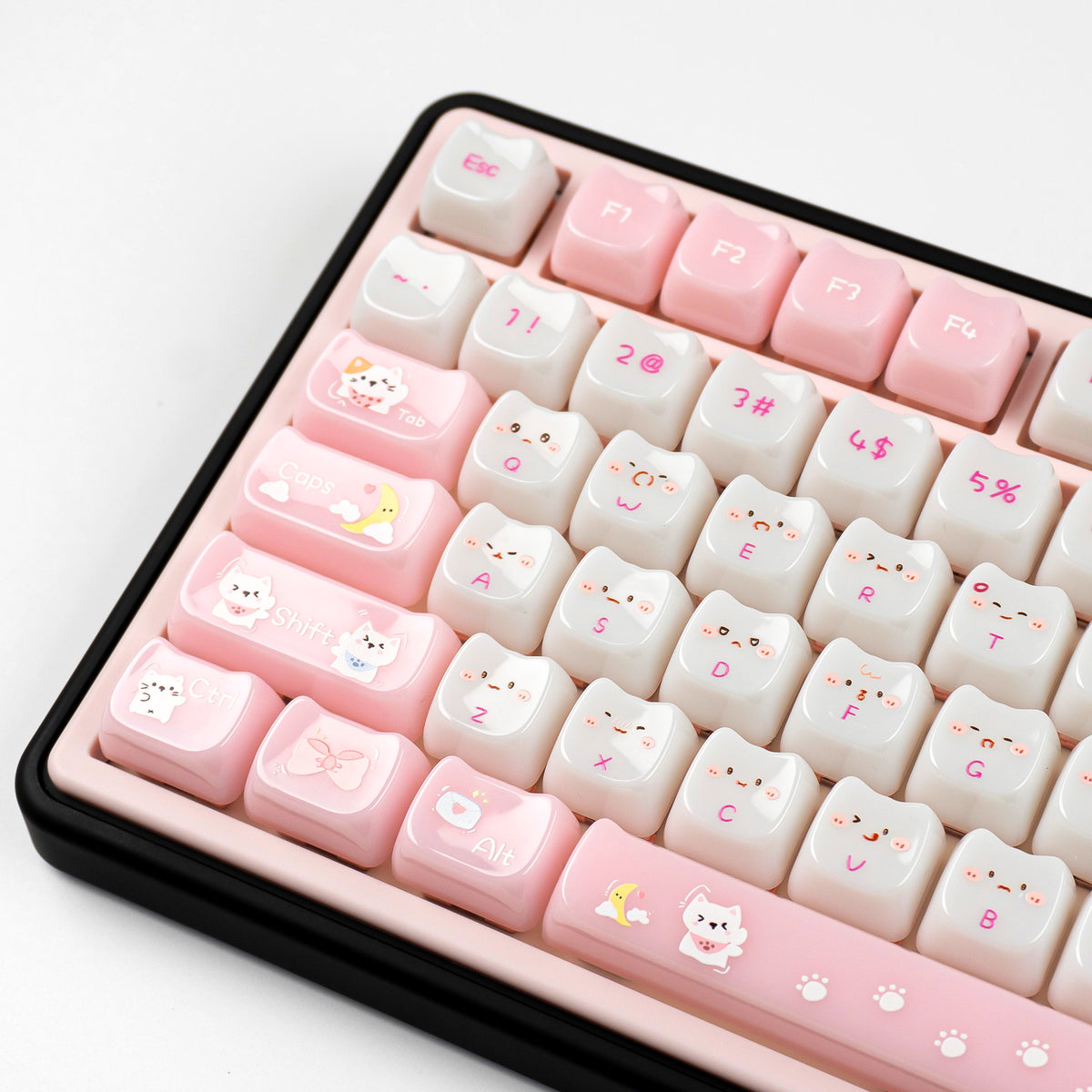 YUNZII Kitten Diary MAO Profile Keycap Set