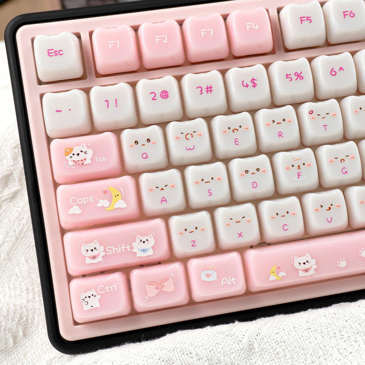 YUNZII Kitten Diary MAO Profile Keycap Set
