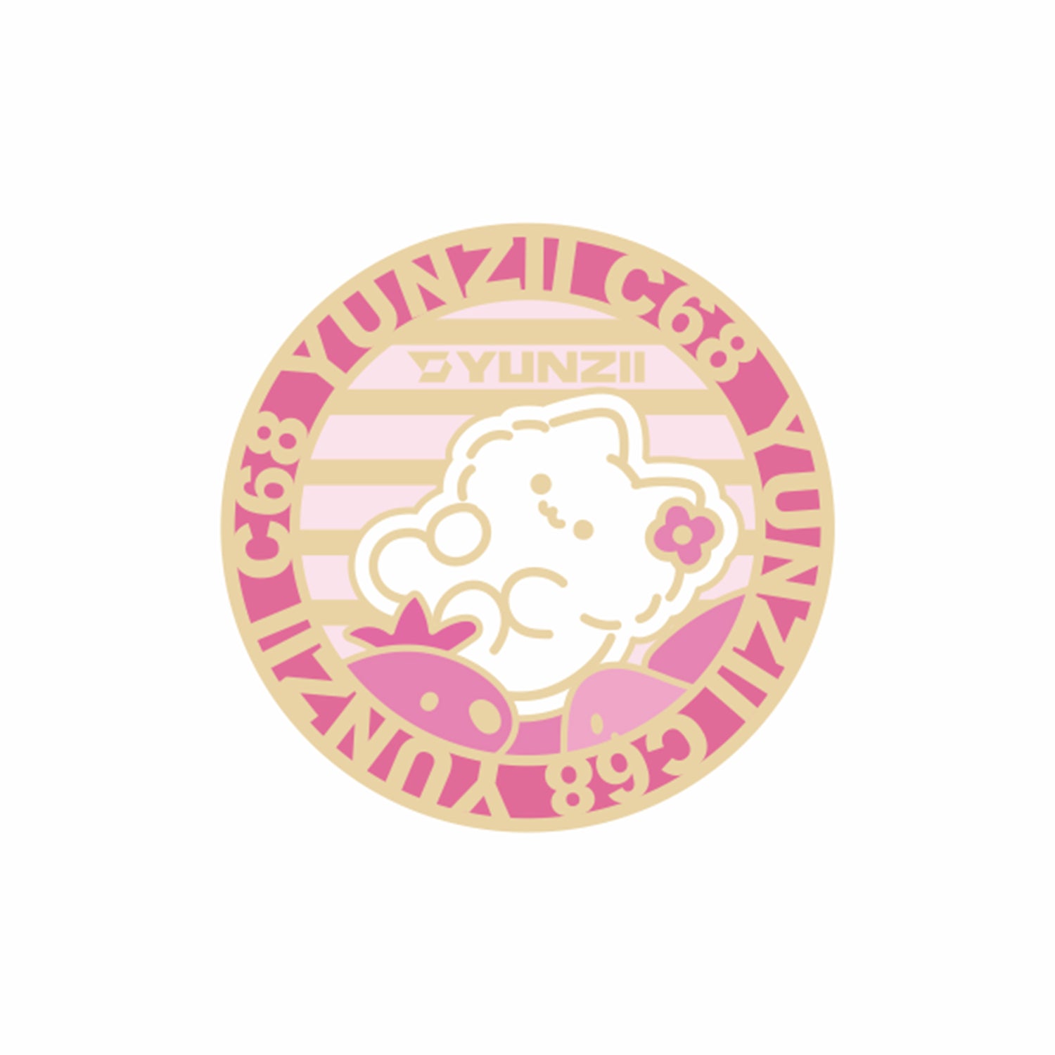 YUNZII Creative Metal Pin
