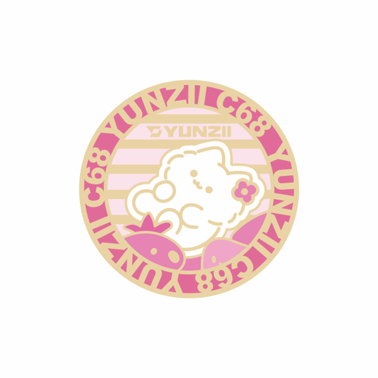 YUNZII Creative Metal Pin