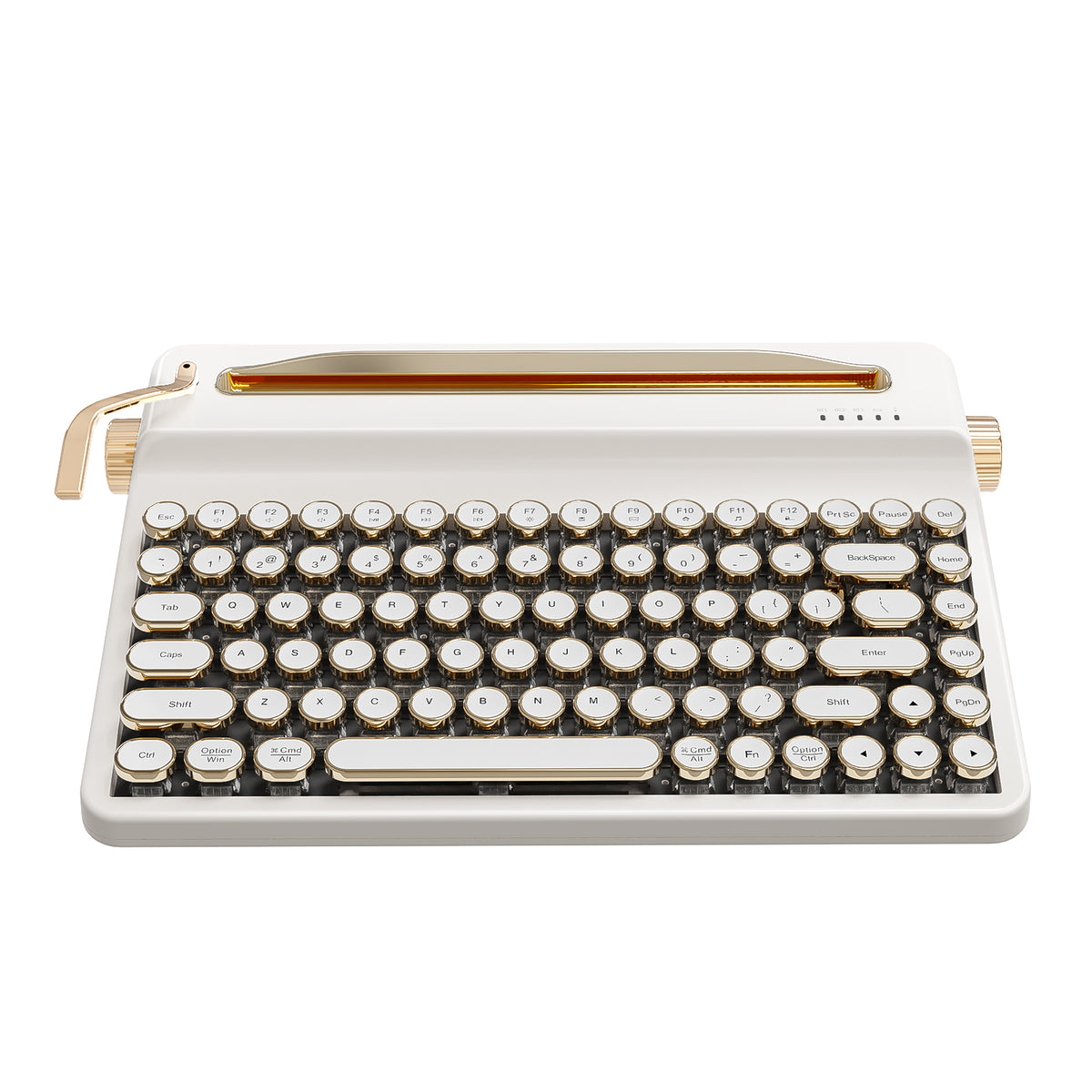 YUNZII MECHANICAL KEYBOARD YUNZII QL75 Vintage Retro Typewriter QMK/VIA Mechanical Keyboard