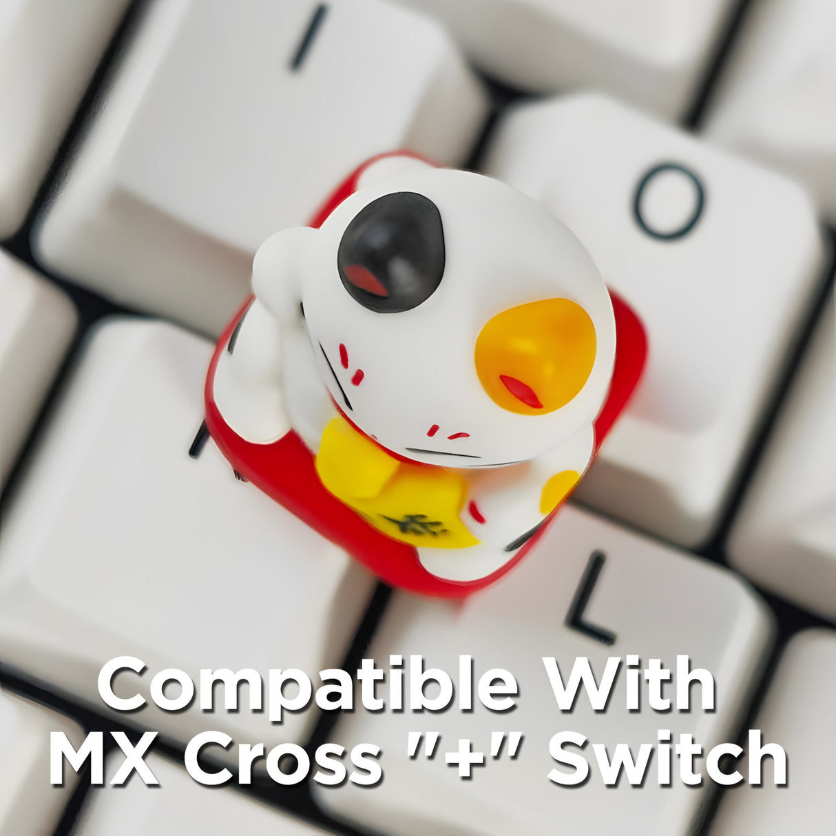 YUNZII Rich Cat Handmade Artisan Keycap