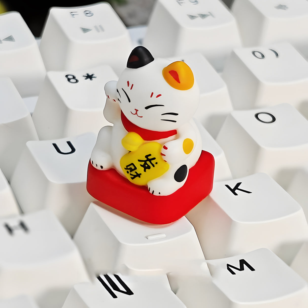 YUNZII Rich Cat Handmade Artisan Keycap