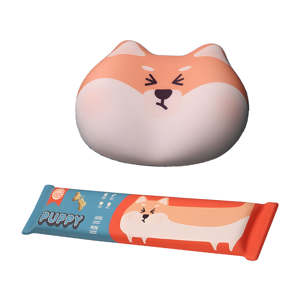 YUNZII Shiba Inu Desk Mat Palm Rest