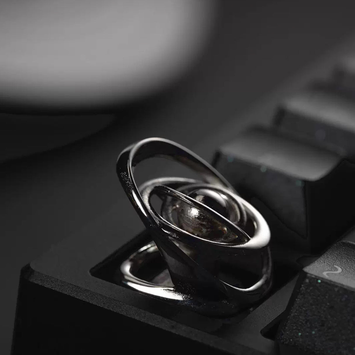 YUNZII Star Trails Copper Artisan Keycap