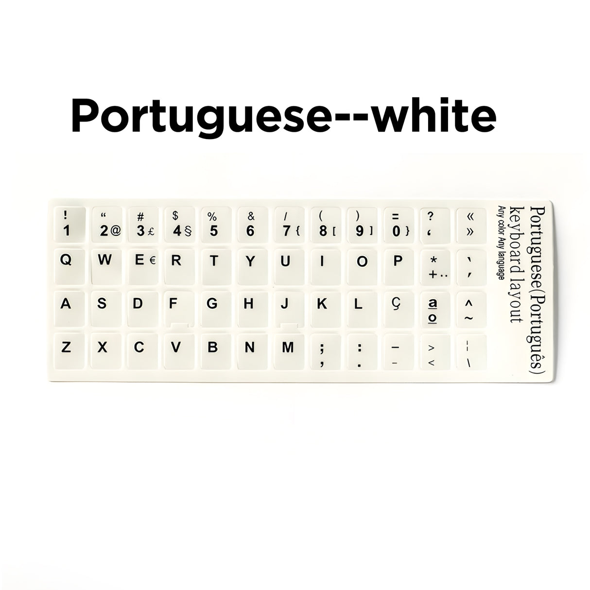 Multilingual Keyboard Sticker